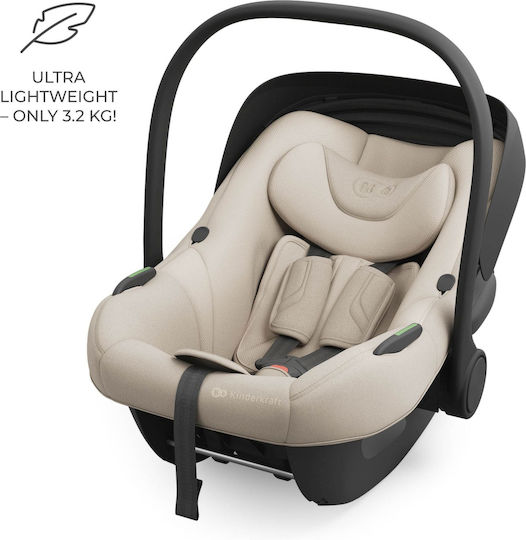 Kinderkraft Scaun Auto i-Size cu Isofix Bej