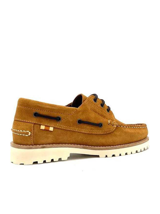 Ανδρικά Boat Shoes σε Καφέ Χρώμα