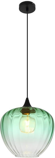 Globo Lighting Pendant Light Black 29x29x120cm Globo Lighting Pendant Light Black 29x29x120cm