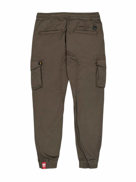 Ανδρικό Παντελόνι Cargo Ελαστικό Slim Fit Γκρι