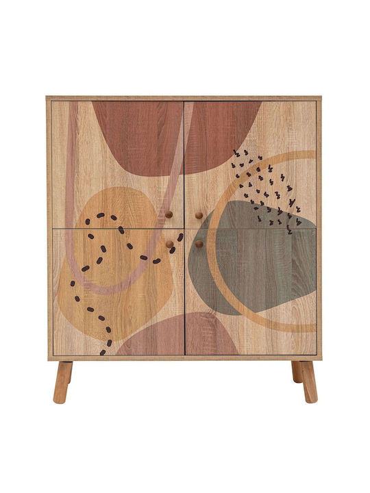 Ξύλινη Παπουτσοθήκη Multilux Form 95x36x111cm