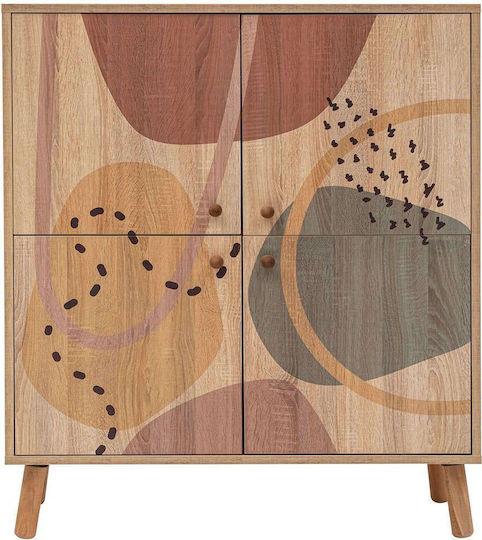 Ξύλινη Multilux Form 95x36x111cm 869VEL4517