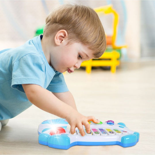 MalPlay Instrument Muzical cu Muzică, Lumină și Sunete pentru 12+ Luni