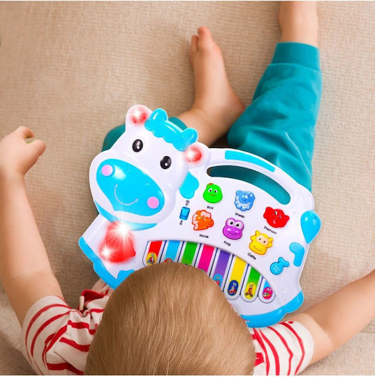 MalPlay Instrument Muzical cu Muzică, Lumină și Sunete pentru 12+ Luni