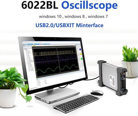 Hantek 6022BL Handwerkzeug Oszilloskop 20MHz
