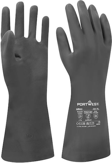 Portwest Portwest Sicherheitshandschuhe Schwarz Neopren