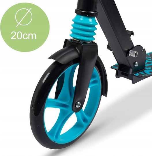 Kinderroller Klappbar 2-Rad für 5+ Jahre Grau Zola