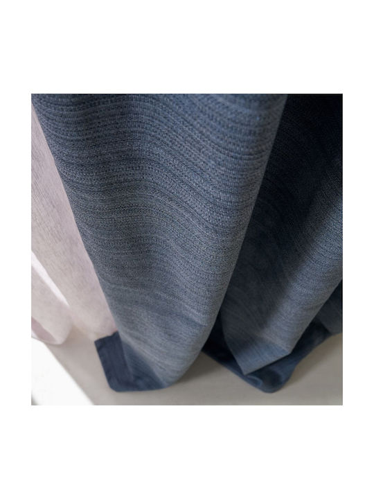 Gofis Home Vorhang mit Bleistiftfalten Gofis Jean Blau 130x270cm