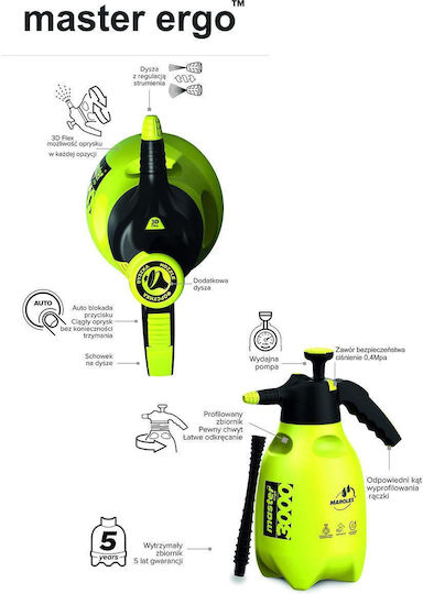 Compression Hand Sprayer Master Ergo 3000 Lance 15cm Marolex