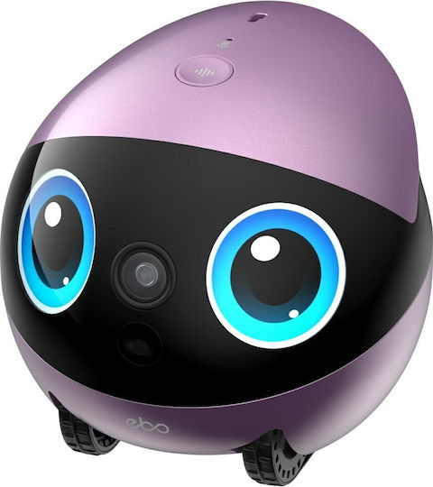 Enabot EBO Air 2 Plus Companion Robot Κάμερα Full HD+ 5MP Μπαταρίας με Αμφίδρομη Επικοινωνία Ροζ