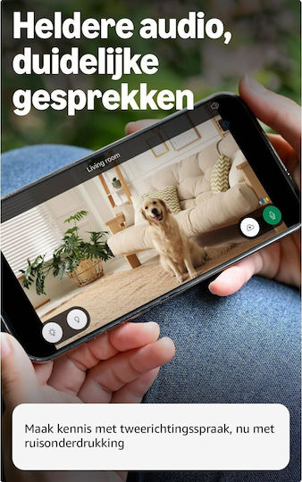 Mini 2K+ IP-Überwachungskamera Wi-Fi Full HD+ 4 MP mit Zwei-Wege-Kommunikation