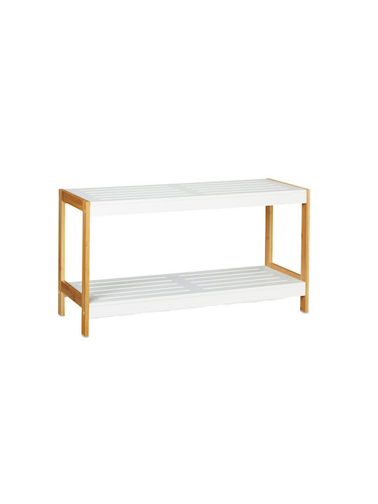 Ξύλινη Παπουτσοθήκη από Μπαμπού 70x26x36.5cm