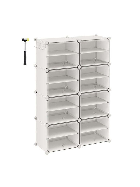 Plastic Shoe Organizer 83x32x125cm