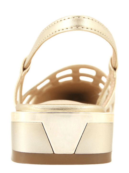 Top3 Damen Ballerinas Gold