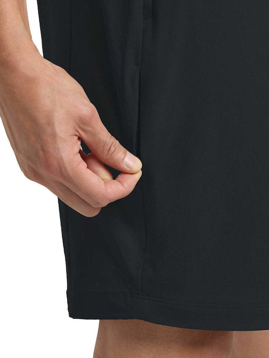 Jack Wolfskin Ανδρικό Μακρύ Παντελόνι Πεζοπορίας Μαύρο