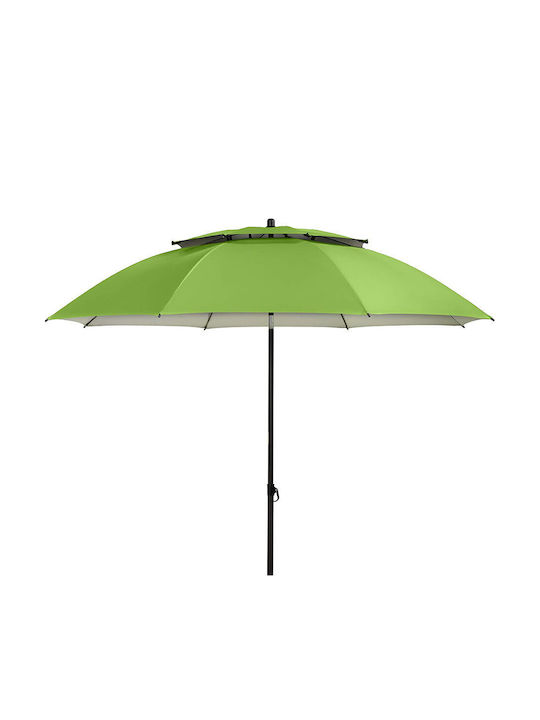 Umbrelă Rotundă Din Aluminiu Verde Φ2m
