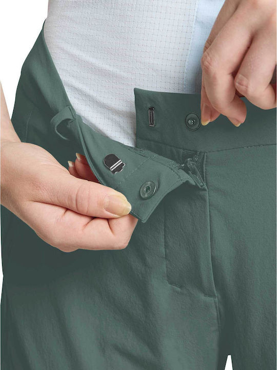 Jack Wolfskin Women's Long Hiking Trousers Green