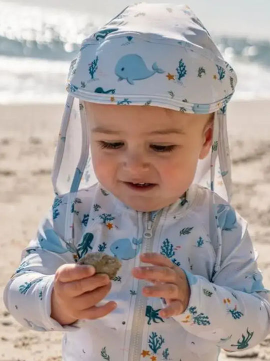 Filibabba Kids' Sunscreen Hat Blue