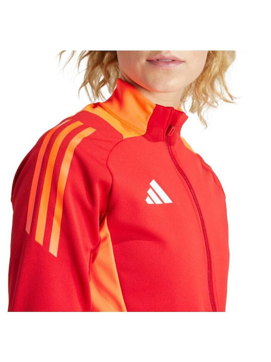 Training Γυναικεία Ζακέτα Φούτερ Red