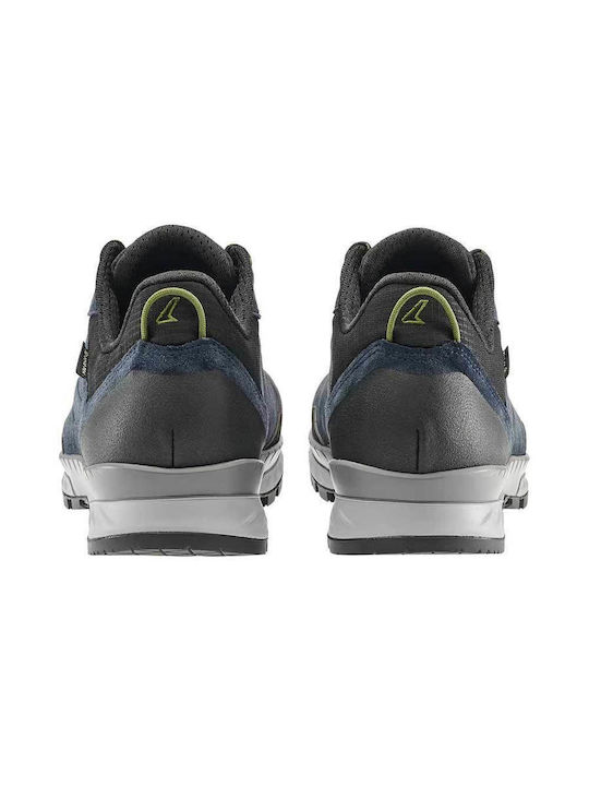 Lowa Men's Hiking Shoes Waterproof with Gore-Tex Membrane Blue