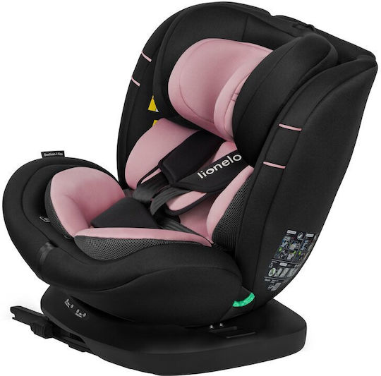 Lionelo Bastiaan Scaun Auto i-Size cu Isofix Roz 9-36 kg