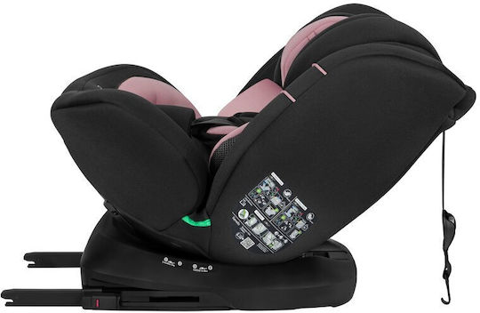 Lionelo Bastiaan Scaun Auto i-Size cu Isofix Roz 9-36 kg