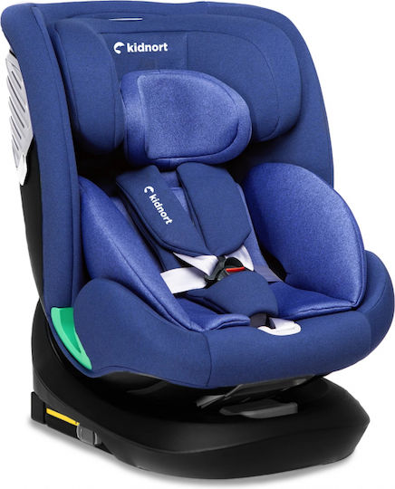 Kidnort Scaun Auto i-Size cu Isofix Albastru 9-36 kg