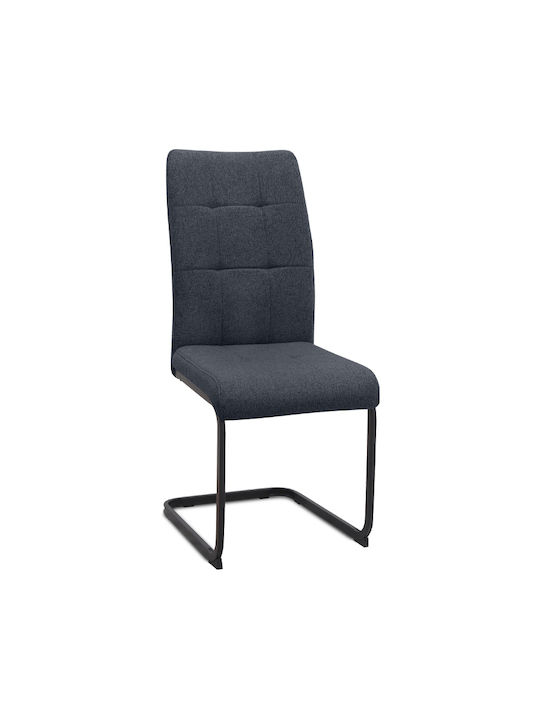 Laura Stühle Speisesaal Anthracite - Black 1Stück 42x58x98cm