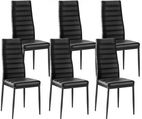 Stühle Speisesaal 6Stück Black Stühle Speisesaal 6Stück Black