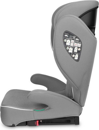 Caretero Καθισματάκι Αυτοκινήτου i-Size με Isofix Γκρι
