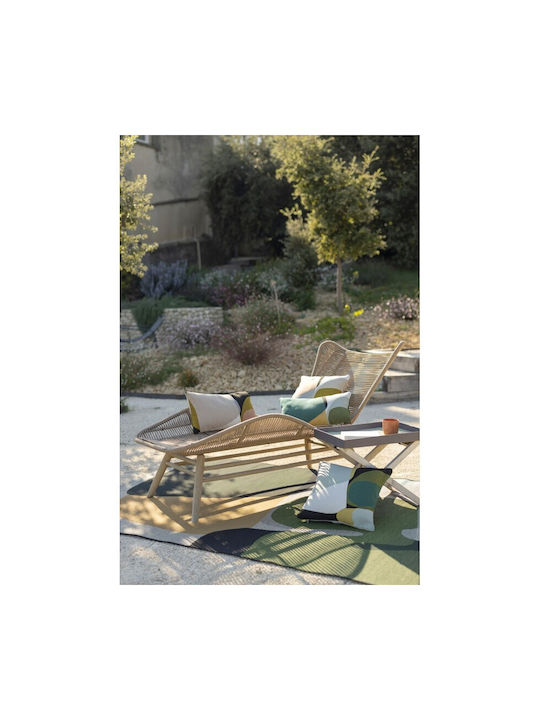 Vivaraise Garden Chair Cushion Opaline 30x50cm