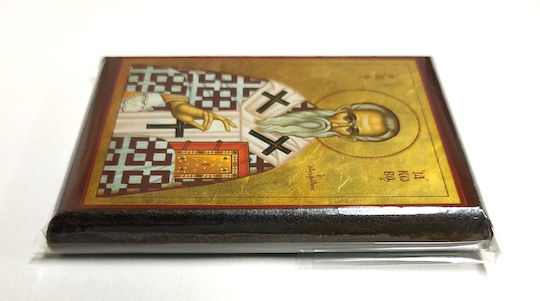 Christening Favor with Ecclesiastical Icon Set 50 Pieces from Wood 50 pcs