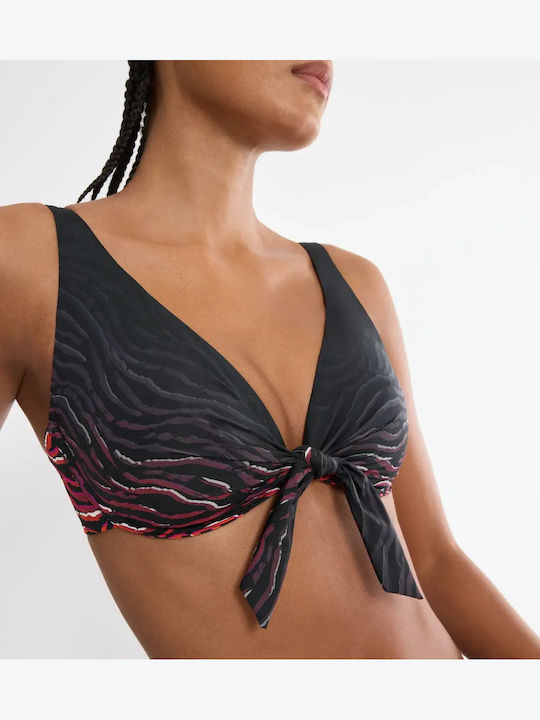 Summer Set Bikini Negru Imprimat