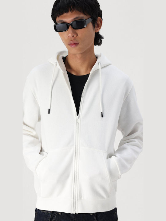 Men's Hooded Jacket White