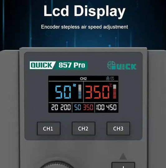 Quick Σταθμός Κόλλησης Ρεύματος 580W