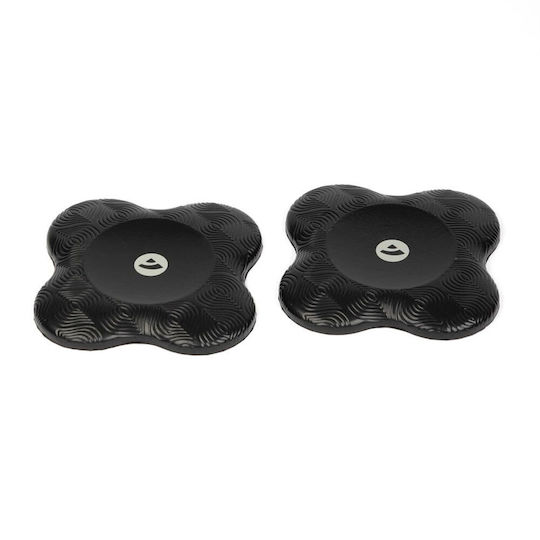 Yoga Jellies Pads Στήριξη Γόνατα & Καρπούς Black