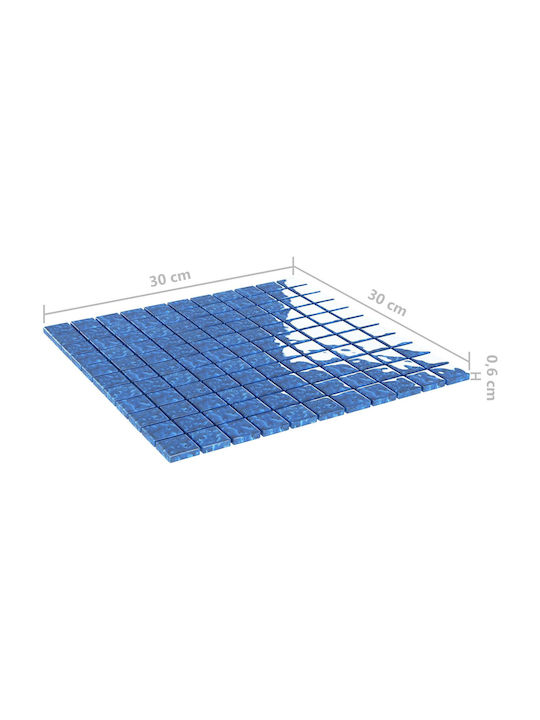 Декоративно Стикер Плочки 11 Броя 50x50 См vidaXL