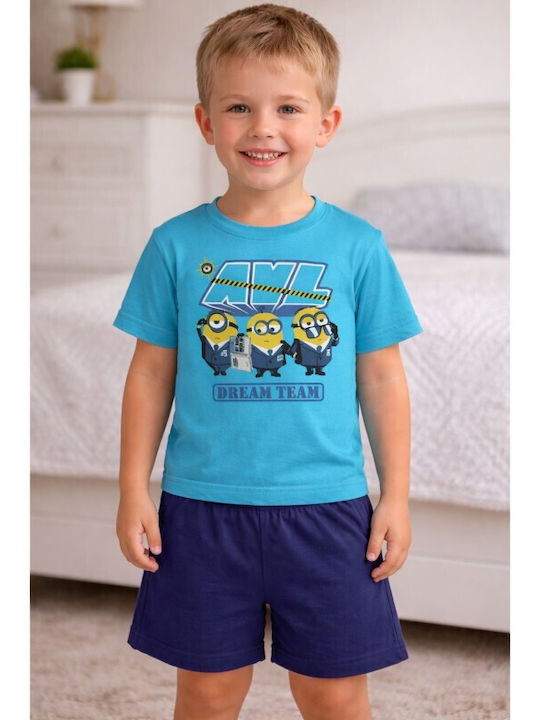 Natura Kids Nightwear Turquoise Pajamas