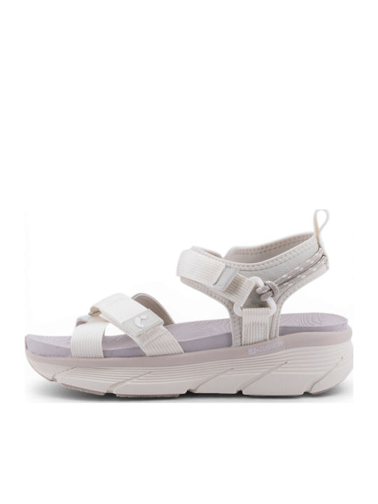 Women's Flat Sandals Sporty Beige