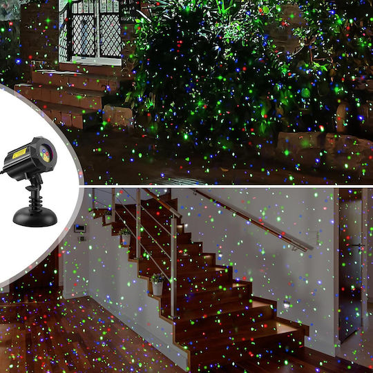 Christmas Spotlight LED with Blue / Green / Red / RGB Lighting with Remote Control