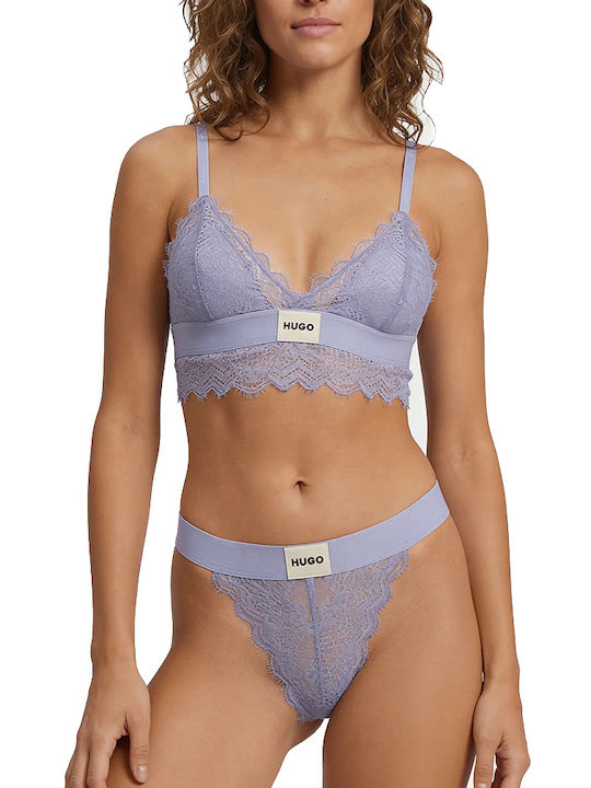 Hugo Bralette Triangle Rl Dantelă 50535060 Hugo 50535060-520-m