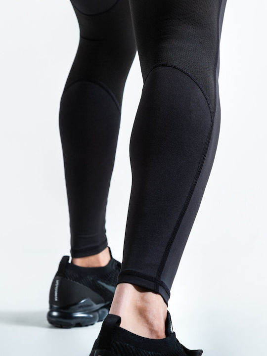 Boxraw Long Men's Martial Arts Leggings Black