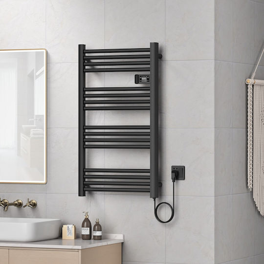 Mission Air Electric Towel Rail 500W 96x54cm Black