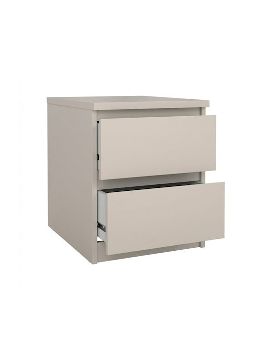 Nachttisch Holz Beige 40.4x50x49.5cm