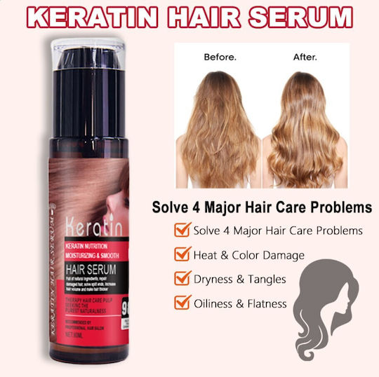 Leave In Serum Μαλλιών για Λάμψη & Λείανση 80ml
