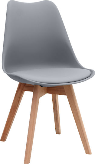 Scaun Sala de mese Viva 48.5x54x80buc Grey - Natural Scaun Sala de mese Viva 48.5x54x80buc Grey - Natural