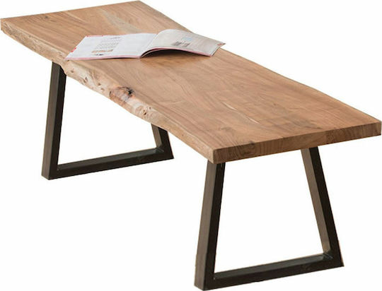 Πάγκος Τραπεζαρίας Lizard 160x45x45εκ. Καφέ Πάγκος Τραπεζαρίας Lizard 160x45x45εκ. Καφέ
