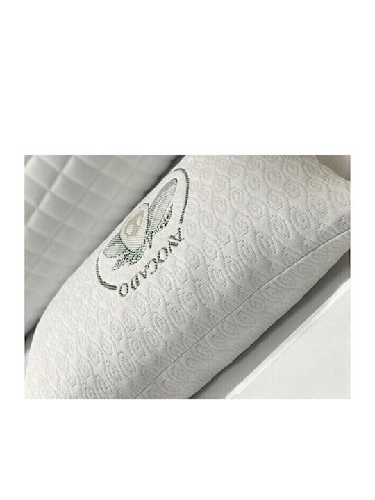 SteweHome Set of 8 Bed Pillows Avocado Lux Orthopedic with Zipper Washable Green 50x70cm
