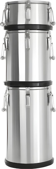 e-exoplismos Stainless Commercial Insulated Carrier 8lt