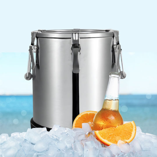 e-exoplismos Stainless Commercial Insulated Carrier 8lt